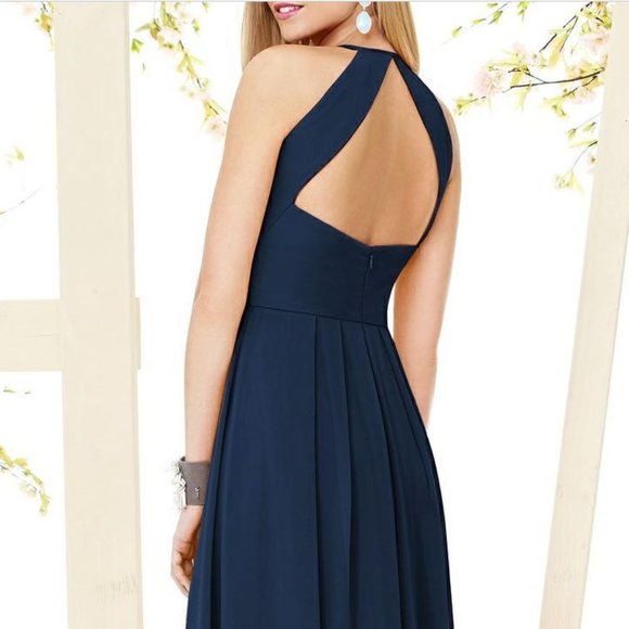Dessy Collection 8151...Full length, Open Back, Halter Dress....Assorted Sizes - Picture 4 of 6